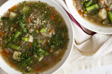 Buckwheat soup
