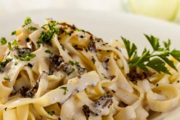 Tagiatelle with truffles