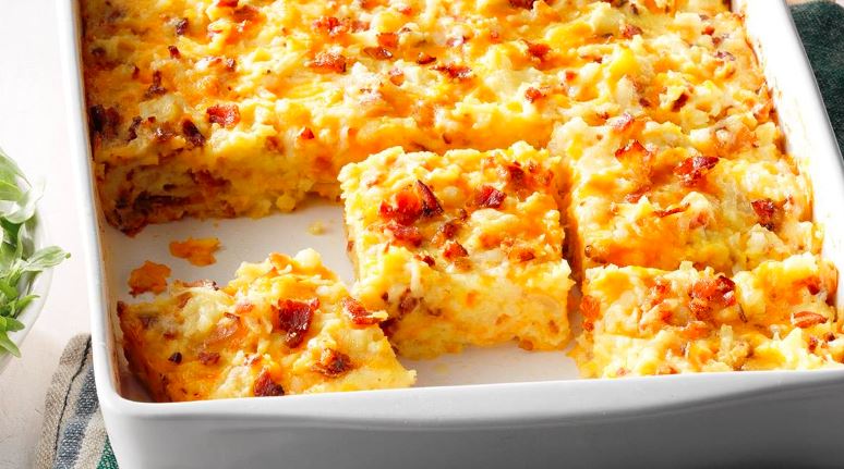 Cheesy Amish Breakfast Casserole → Culinary