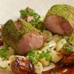 Comber of Roe Deer in Herb Crust