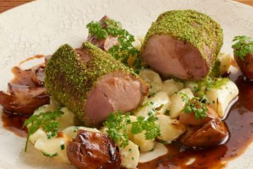 Comber of Roe Deer in Herb Crust