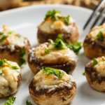 Grilled Stuffed Mushrooms