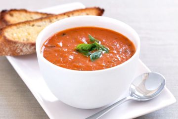 Roasted Tomato Basil Soup