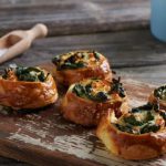 Spinach Puff Pastry Snails