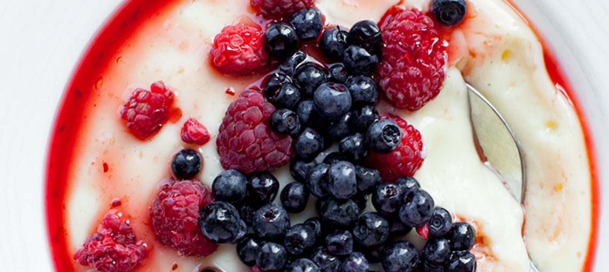 Millet Pudding with Summer Fruits